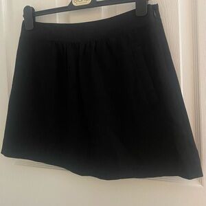 J CREW Wool skirt sz 10 Black